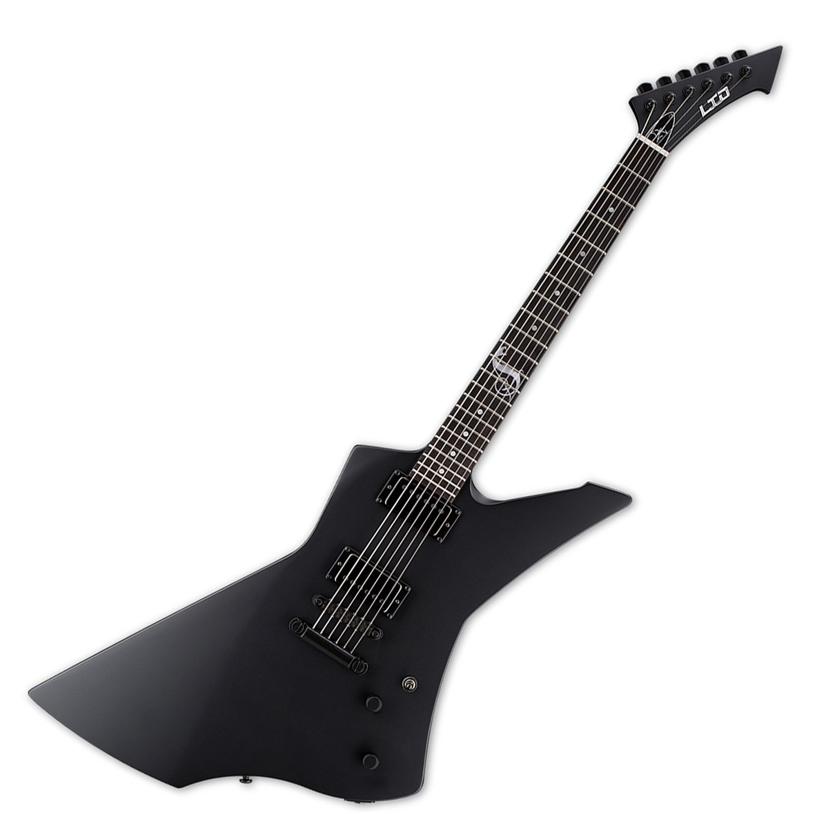 ESP LTD James Hetfield Snakebyte Satin Black - Image 1