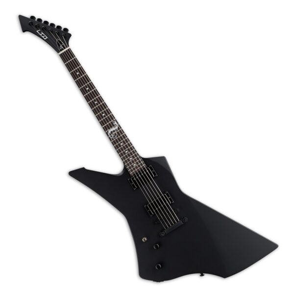 ESP LTD James Hetfield Snakebyte Left Handed Satin Black - Image 1