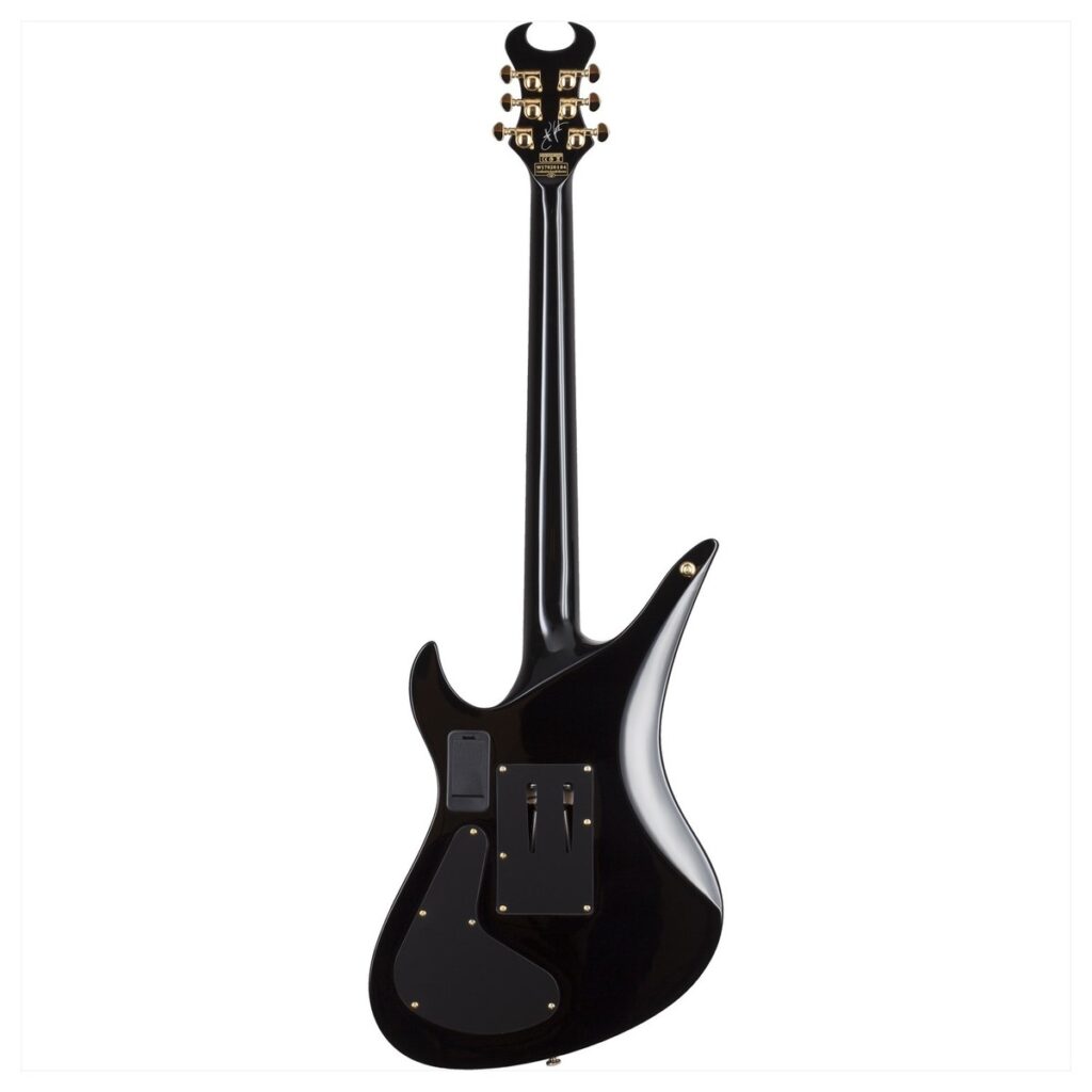 Schecter Synyster Custom-S Gloss Black w/Gold Stripes