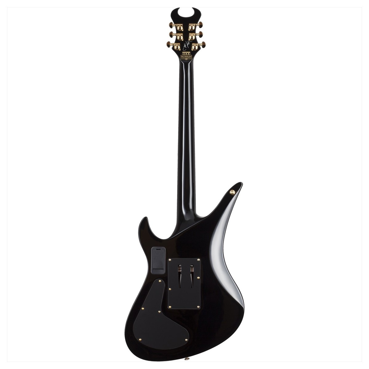 Schecter Synyster Custom-S Gloss Black w/Gold Stripes - Image 3