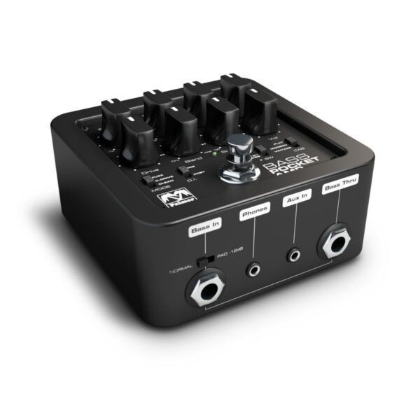 Palmer MI Pocket Amp Bass Portable Preamp for Bass Guitars - Image 1