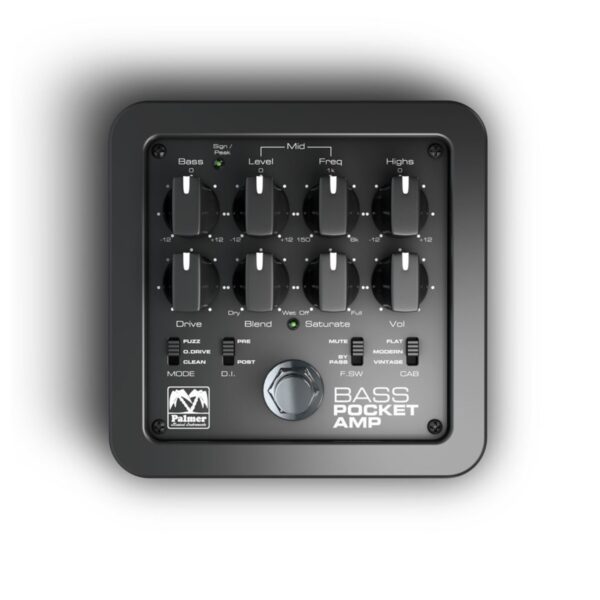 Palmer MI Pocket Amp Bass Portable Preamp for Bass Guitars - Image 3