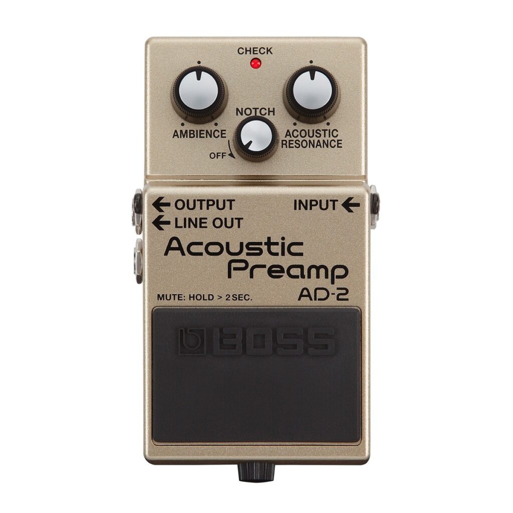 Boss AD-2 Acoustic Preamp Guitar Pedal