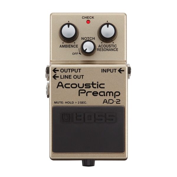 Boss AD-2 Acoustic Preamp Guitar Pedal - Image 1