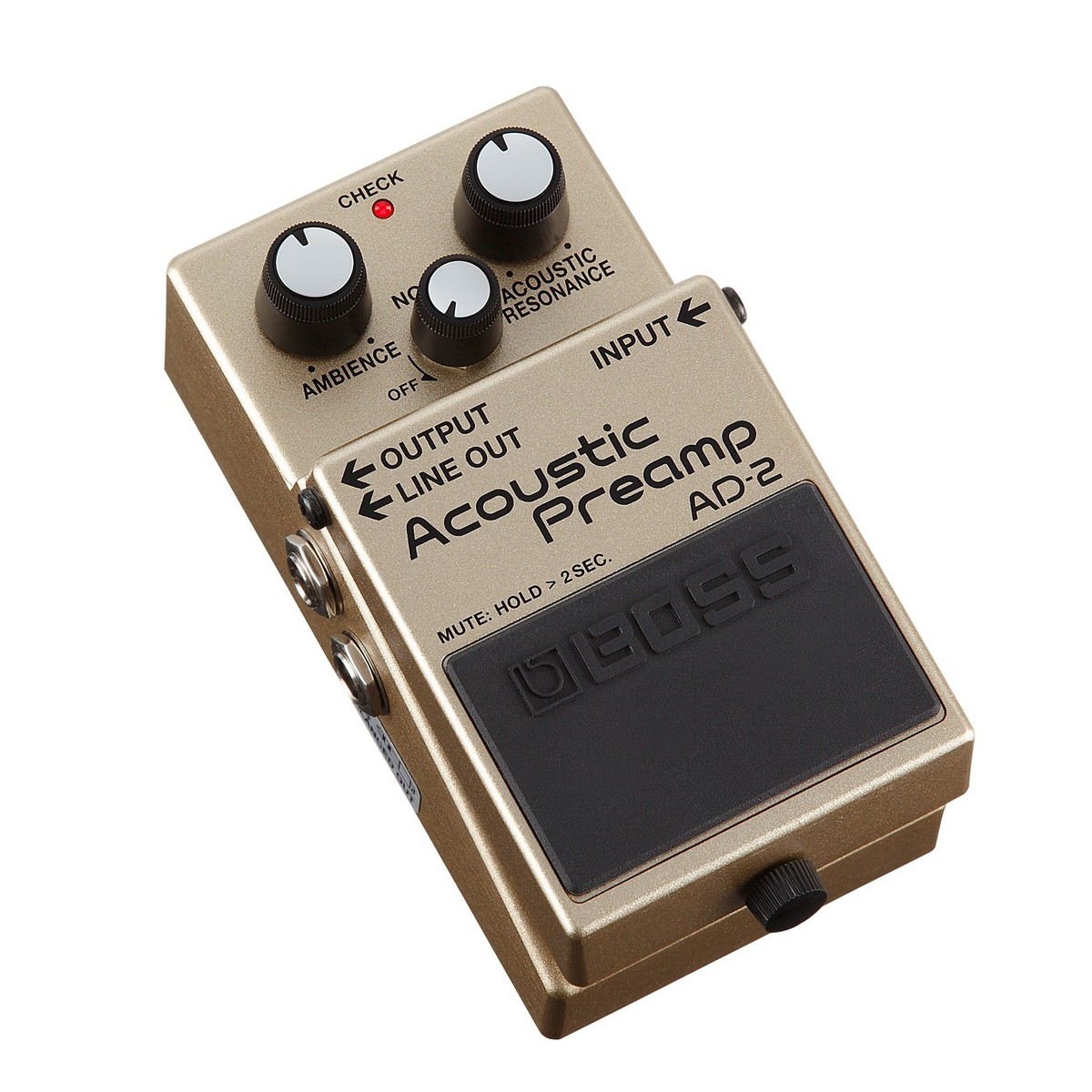Boss AD-2 Acoustic Preamp Guitar Pedal - Image 2