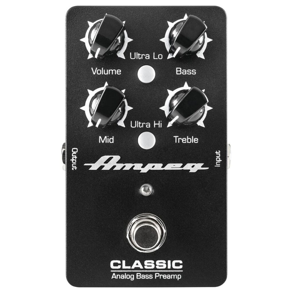 Ampeg Classic Analog Bass Preamp Pedal