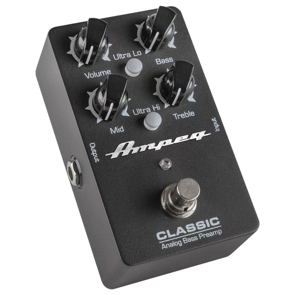 Ampeg Classic Analog Bass Preamp Pedal