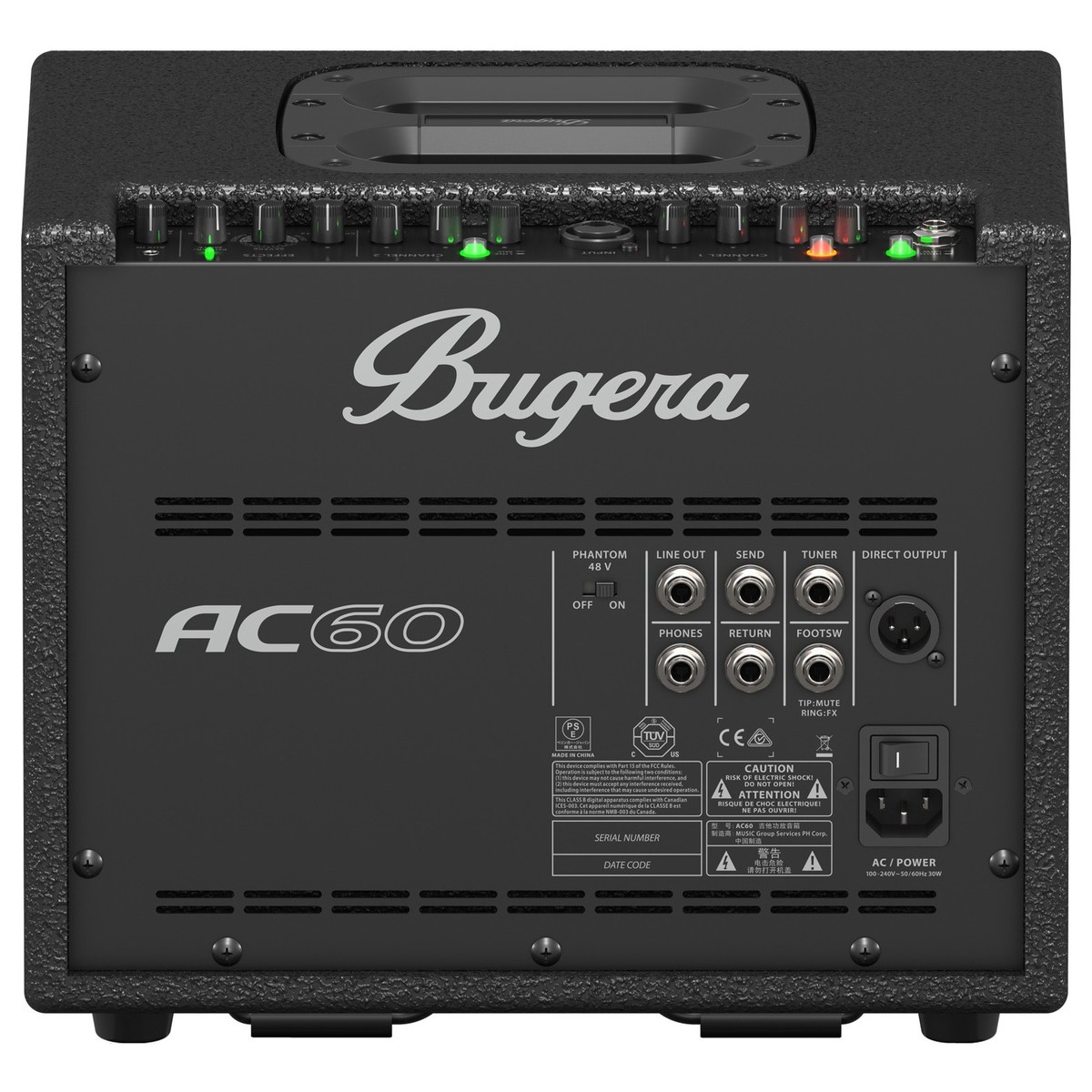 Bugera AC60 60W Portable Acoustic Combo - Image 3