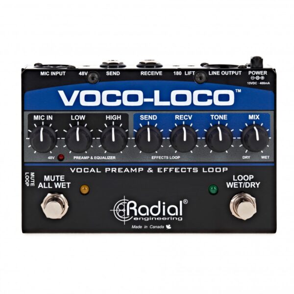 Radial Voco-Loco Effects Switcher for Vocals and Instruments - Image 1