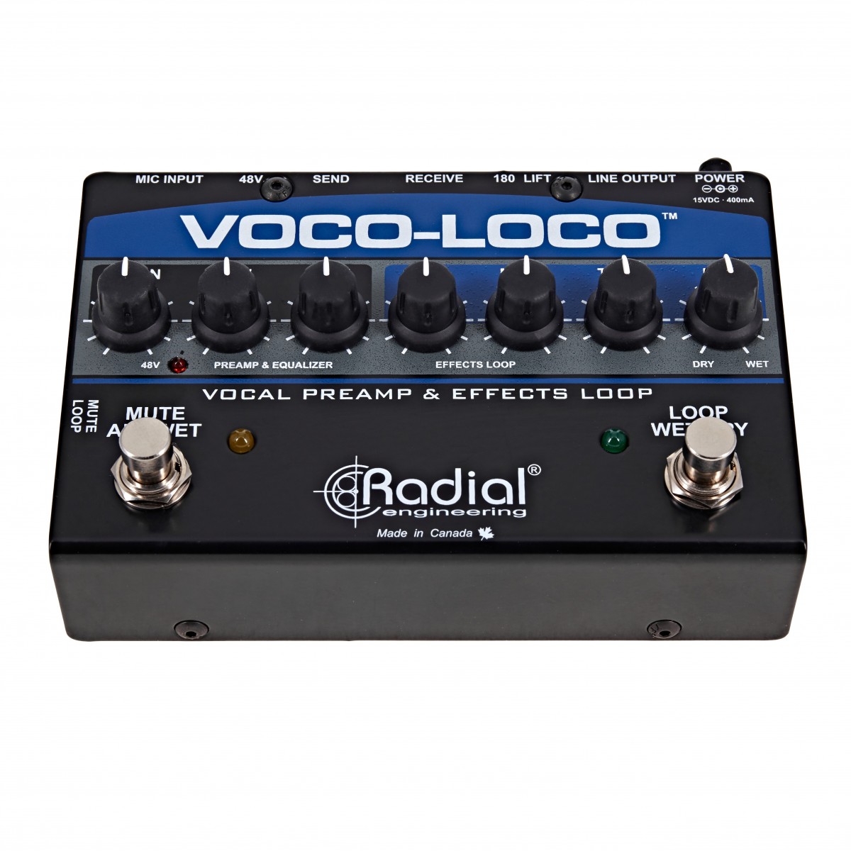 Radial Voco-Loco Effects Switcher for Vocals and Instruments - Image 4