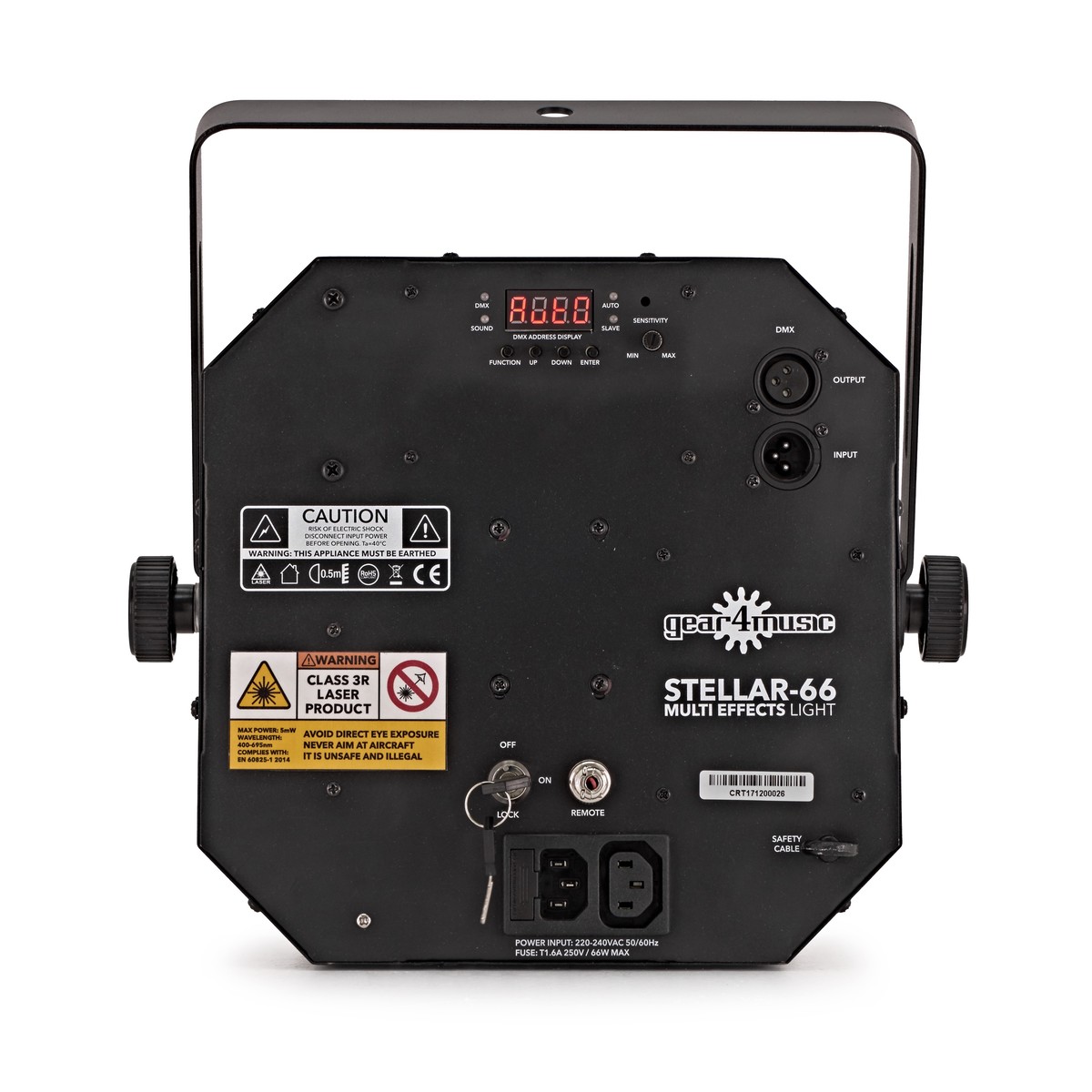Stellar 66W Multi FX LED Strobe and Laser - Image 2