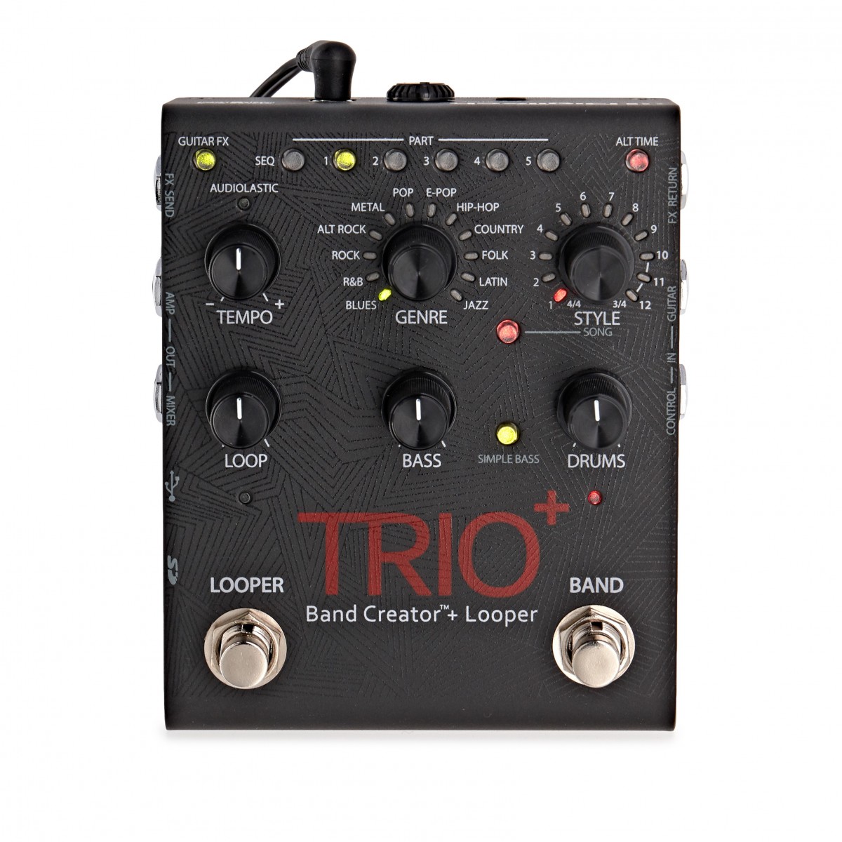 DigiTech TRIO+ Band Creator w/ FS3X Footswitch - Image 4