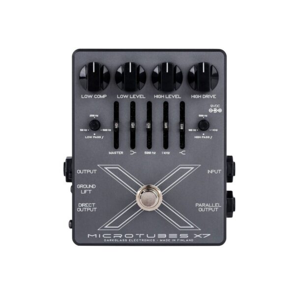 Darkglass Microtubes X7 Multiband Bass Drive/EQ/DI - Image 1