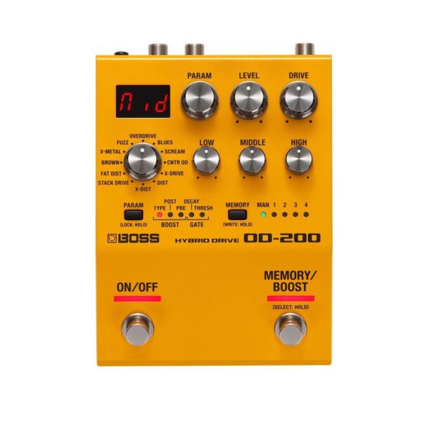Boss OD-200 Hybrid Drive Pedal - Image 1