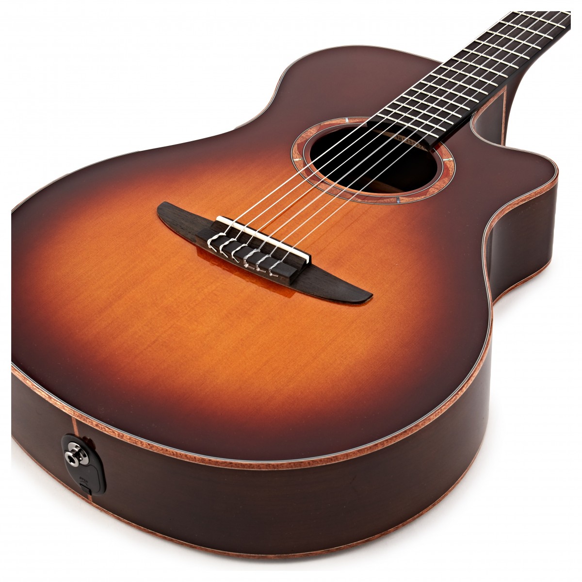 Yamaha NTX3 Electro Nylon String Brown Sunburst - Image 2