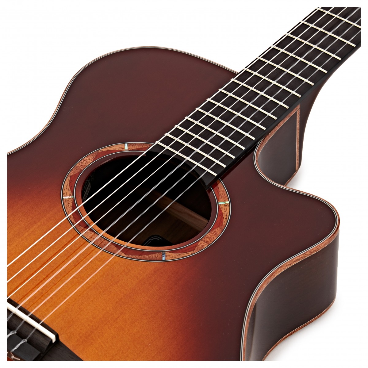 Yamaha NTX3 Electro Nylon String Brown Sunburst - Image 4