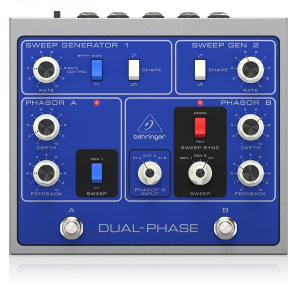 Behringer DUAL-PHASE Phase Shifter Pedal - Image 1