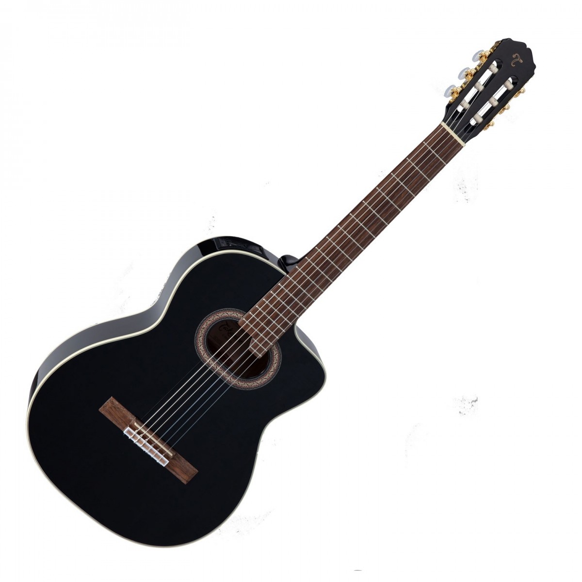 Takamine GC6CE Electro Acoustic Black Gloss - Image 1