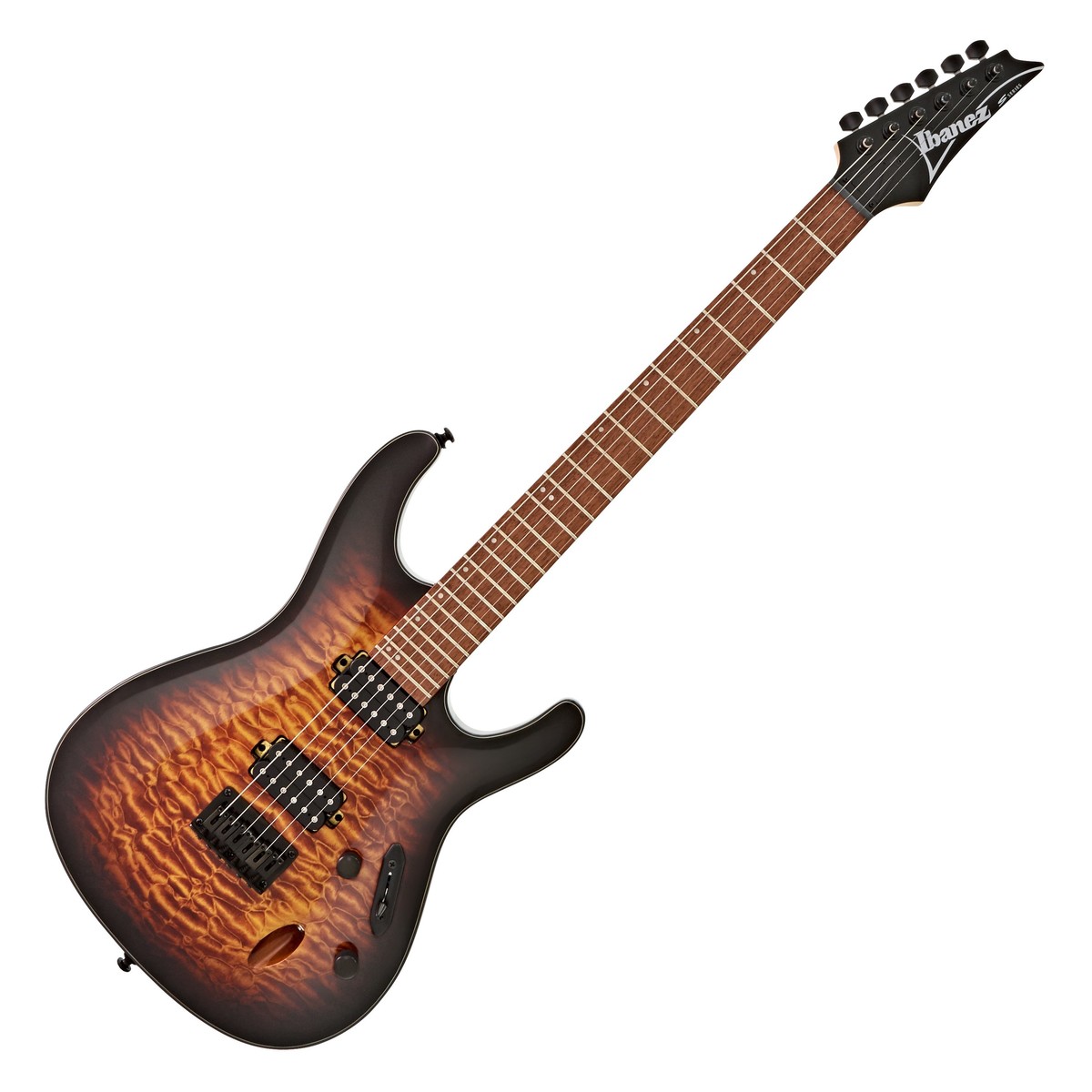 Ibanez S621QM Dragon Eye Burst - Image 1