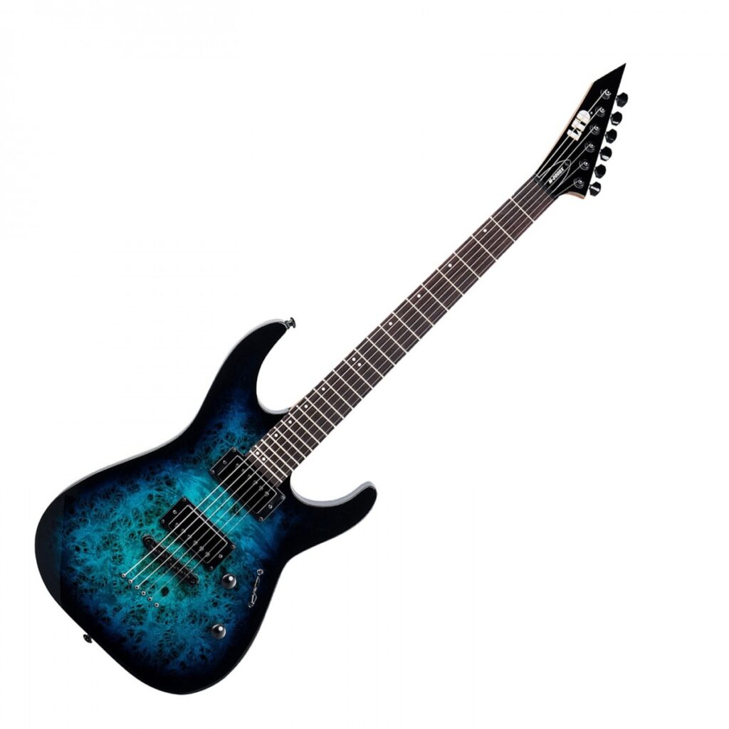 ESP LTD M-200DX NT Blue Burst