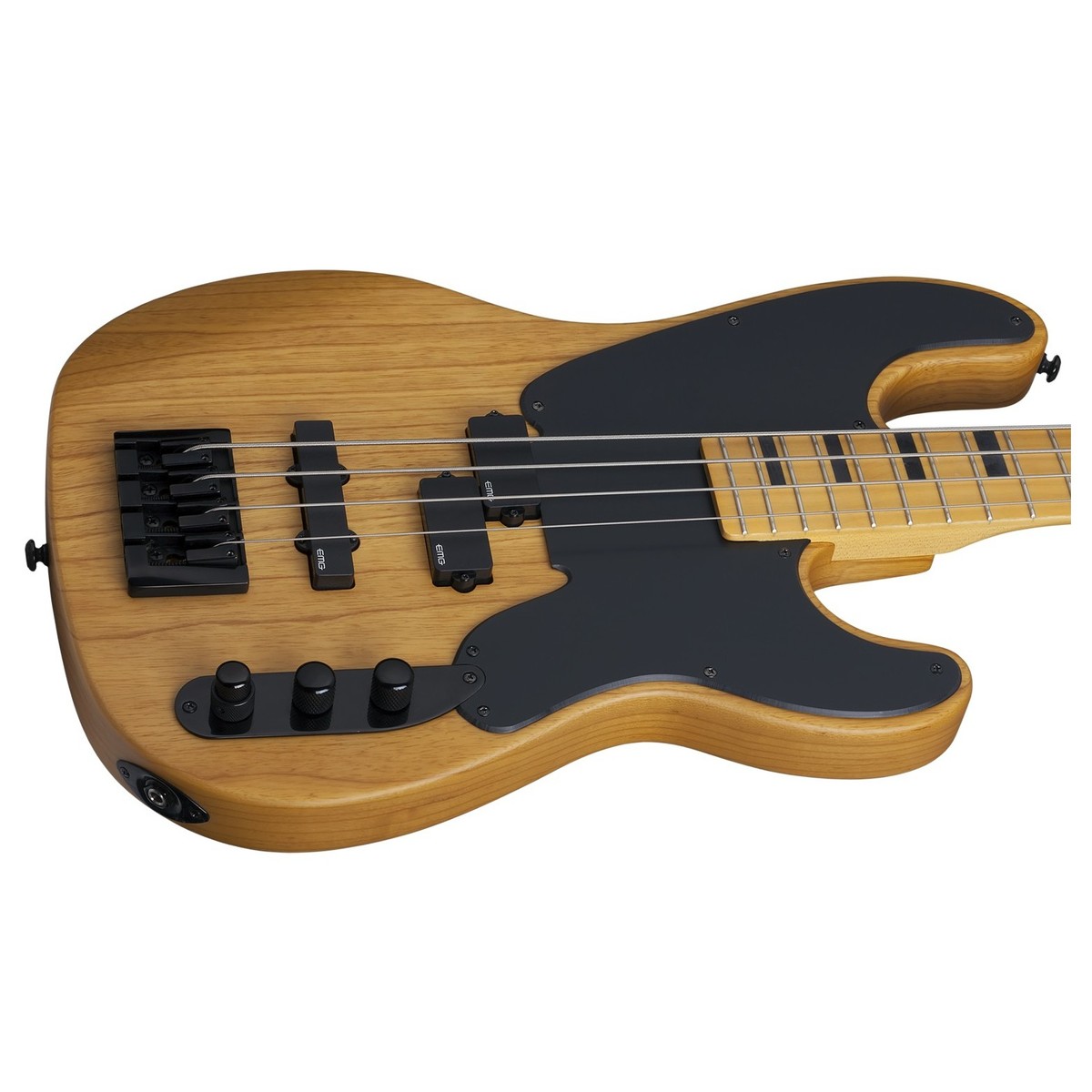 Schecter Model-T Session Bass Guitar Aged Natural Satin - Image 2