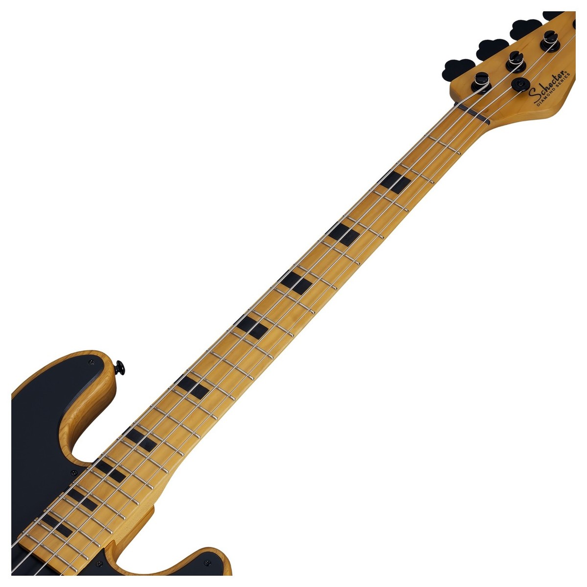 Schecter Model-T Session Bass Guitar Aged Natural Satin - Image 3