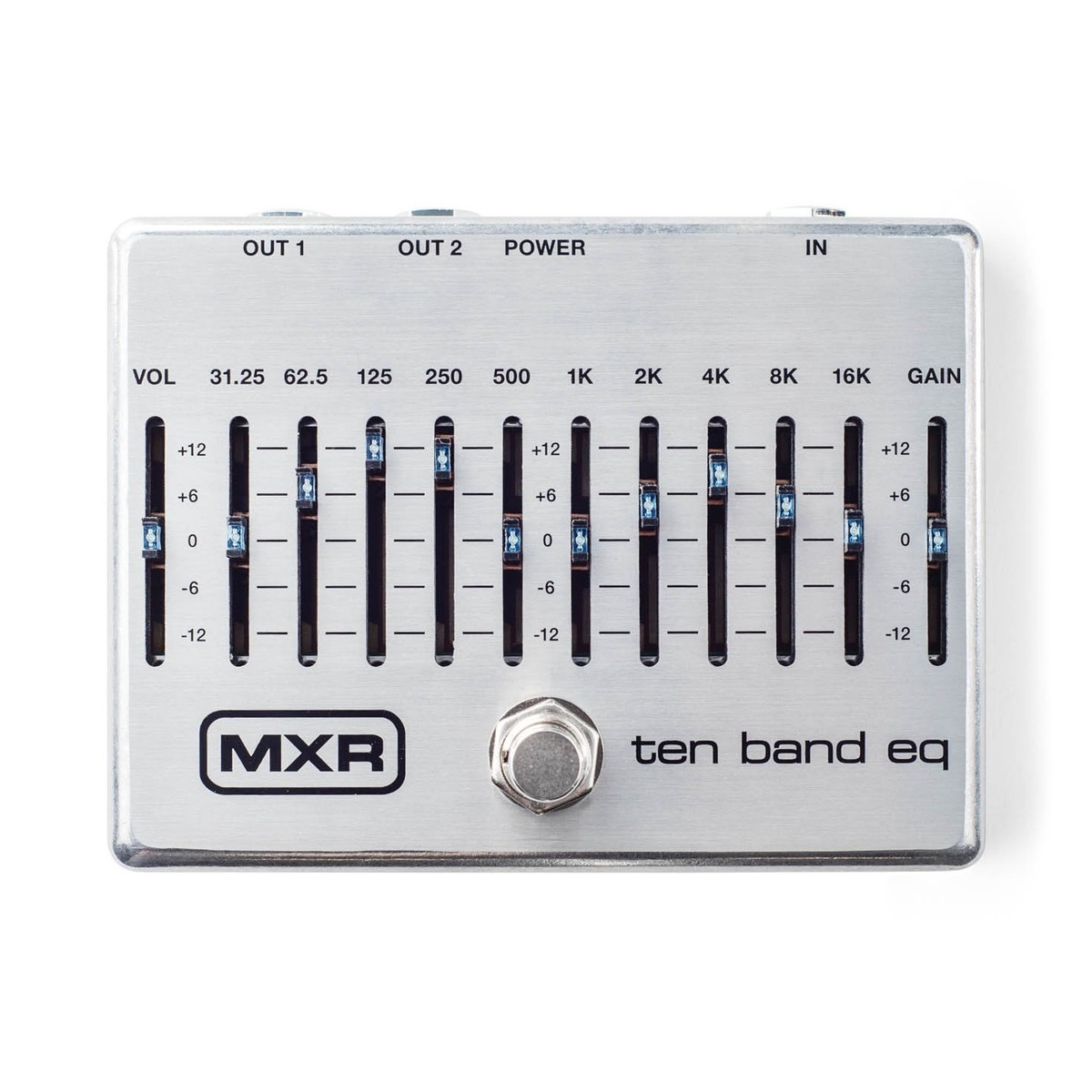 MXR M108S 10 Band EQ Silver - Image 1