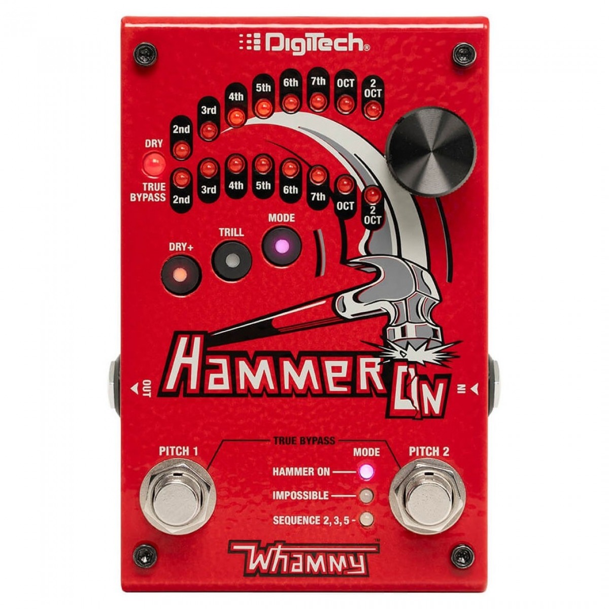 Digitech HammerOn Pitch Shifting Pedal - Image 1