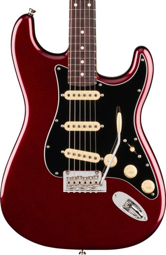 Fender American Professional Stratocaster Electric Guitar in Oxblood, Rosewood Fingerboard - Image 2