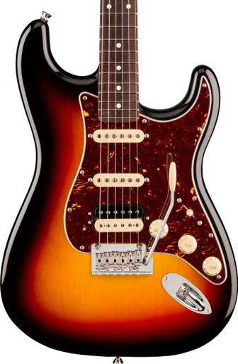 Fender American Professional Stratocaster HSS Electric Guitar in 3-Colour Sunburst, Rosewood Fingerboard - Image 2