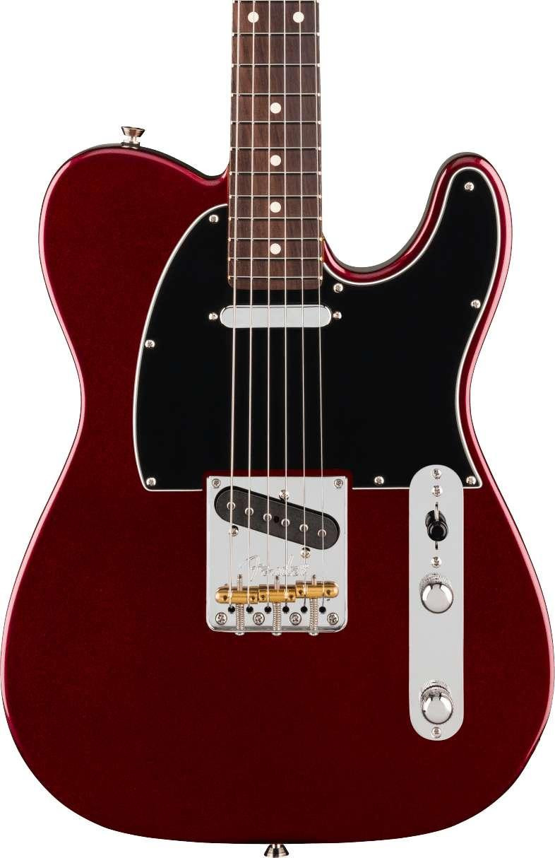 Fender American Professional Telecaster Electric Guitar in Oxblood, Rosewood Fingerboard - Image 1