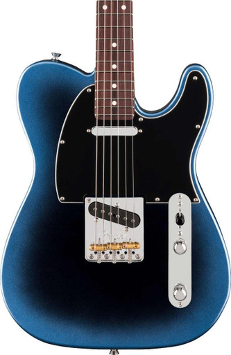 Fender American Professional Telecaster Electric Guitar in Dark Night, Rosewood Fingerboard - Image 2