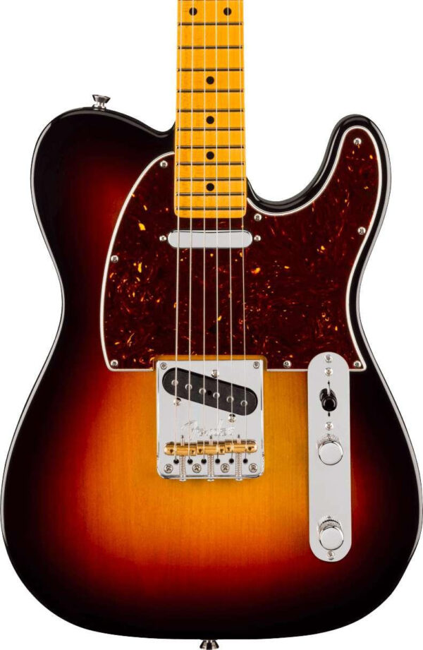 Fender American Professional Telecaster Electric Guitar in 3-Colour Sunburst, Maple Fingerboard - Image 1