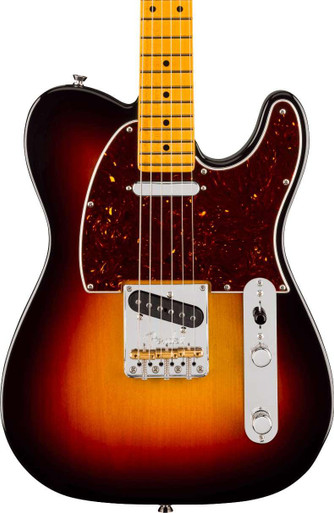 Fender American Professional Telecaster Electric Guitar in 3-Colour Sunburst, Maple Fingerboard - Image 2
