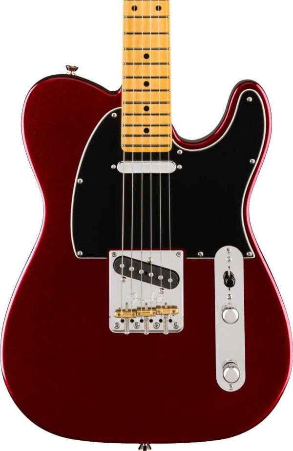 Fender American Professional Telecaster Electric Guitar in Oxblood, Maple Fingerboard - Image 1