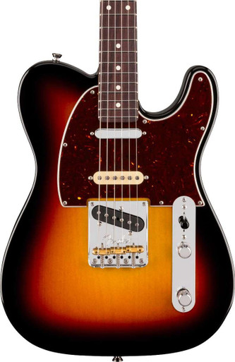 Fender American Professional Hot Shot Telecaster Electric Guitar in 3-Colour Sunburst, Rosewood Fingerboard - Image 2