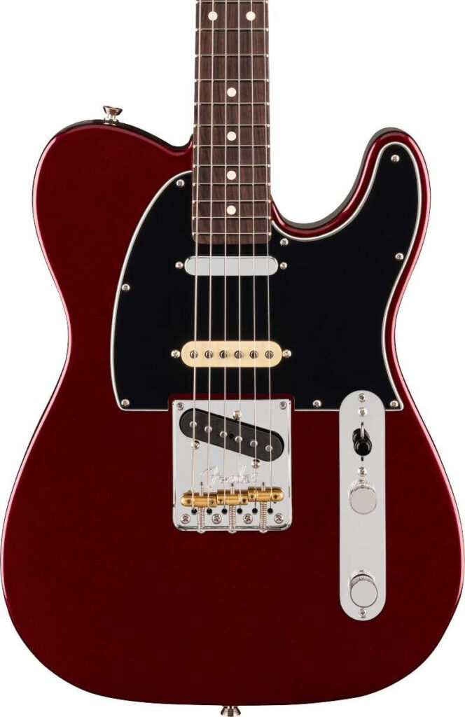 Fender American Professional Hot Shot Telecaster Electric Guitar in Oxblood, Rosewood Fingerboard