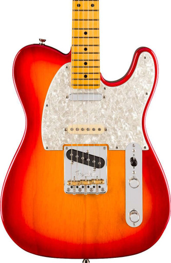 Fender American Professional Hot Shot Telecaster Electric Guitar in Aged Cherry Burst, Maple Fingerboard - Image 2