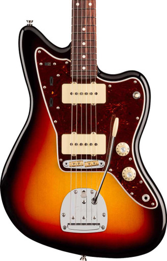 Fender American Professional Jazzmaster Electric Guitar in 3-Colour Sunburst, Rosewood Fingerboard - Image 2