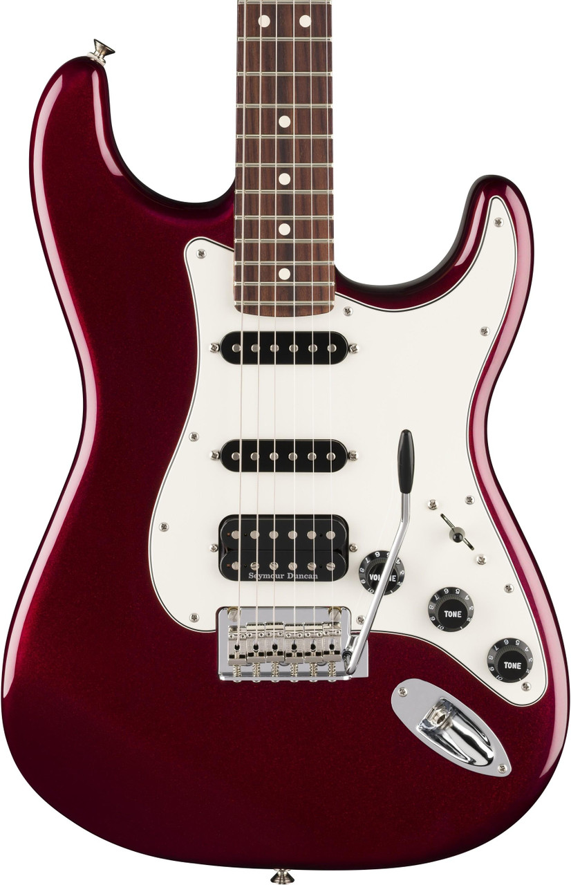 Fender Limited Edition Player II HSS Stratocaster in Oxblood with Seymour Duncan JB Trembucker - Image 1