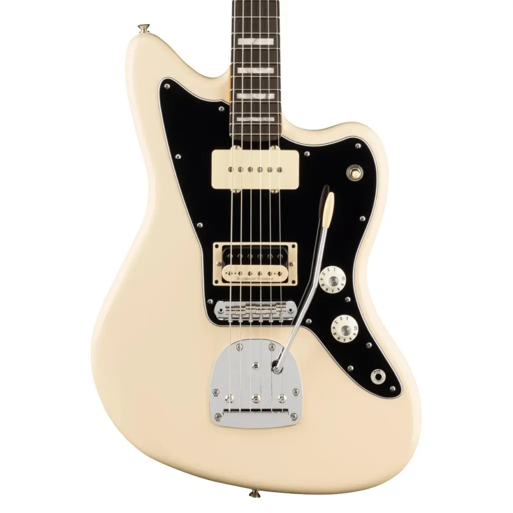 Fender Limited Edition Kim Gordon Jazzmaster Electric Guitar in Olympic White