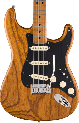 Fender Limited Edition American Ultra II Roasted Ash Stratocaster in Natural - Image 2
