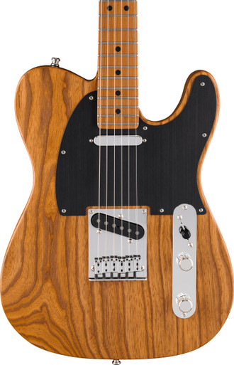 Fender Limited Edition American Ultra II Roasted Ash Telecaster in Natural - Image 2