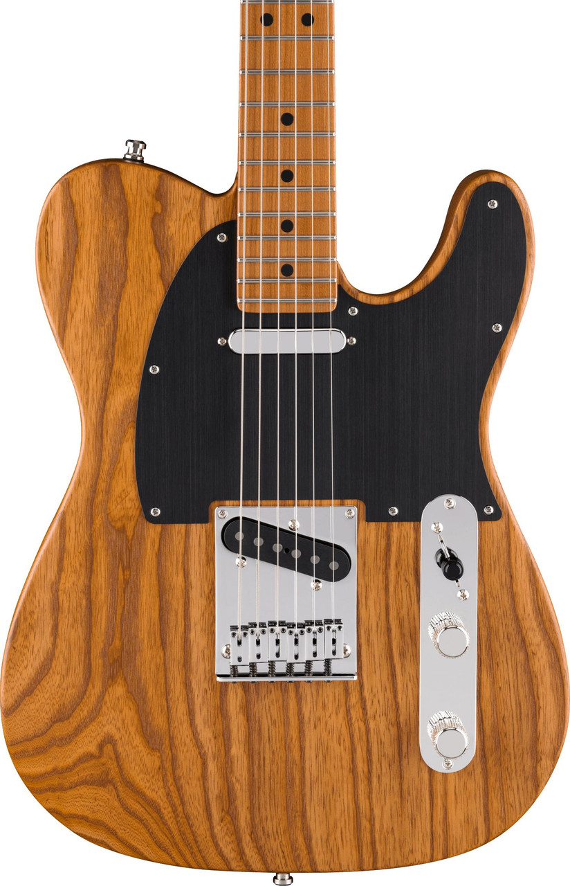 Fender Limited Edition American Ultra II Roasted Ash Telecaster in Natural - Image 1