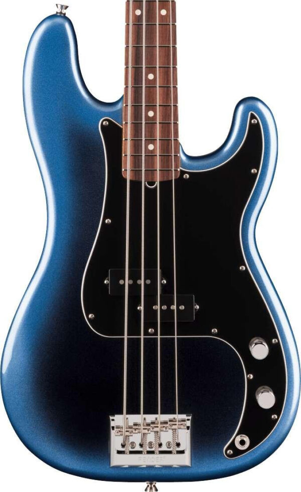 Fender American Professional Precision Bass Guitar in Dark Night, Rosewood Fingerboard - Image 1