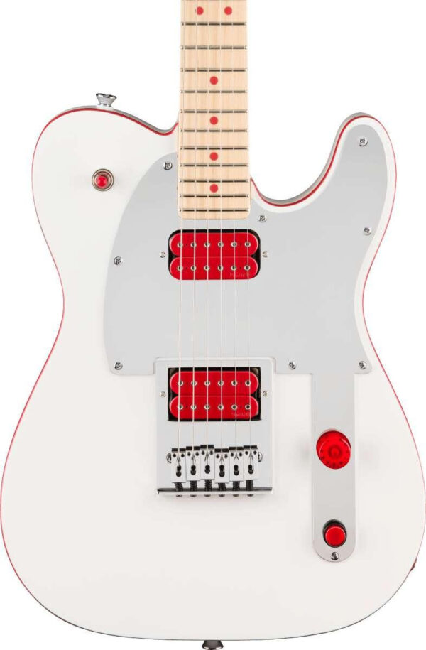 Fender John 5 Ghost Telecaster Electric Guitar in Arctic White - Image 1