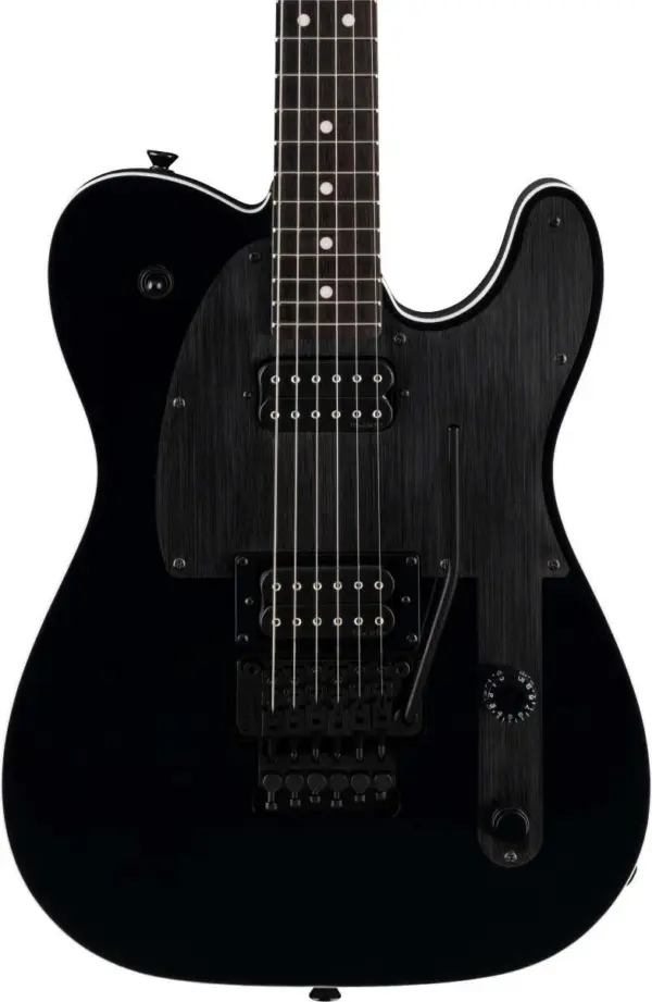 Fender John 5 Phantom Telecaster Electric Guitar in Black - Image 1