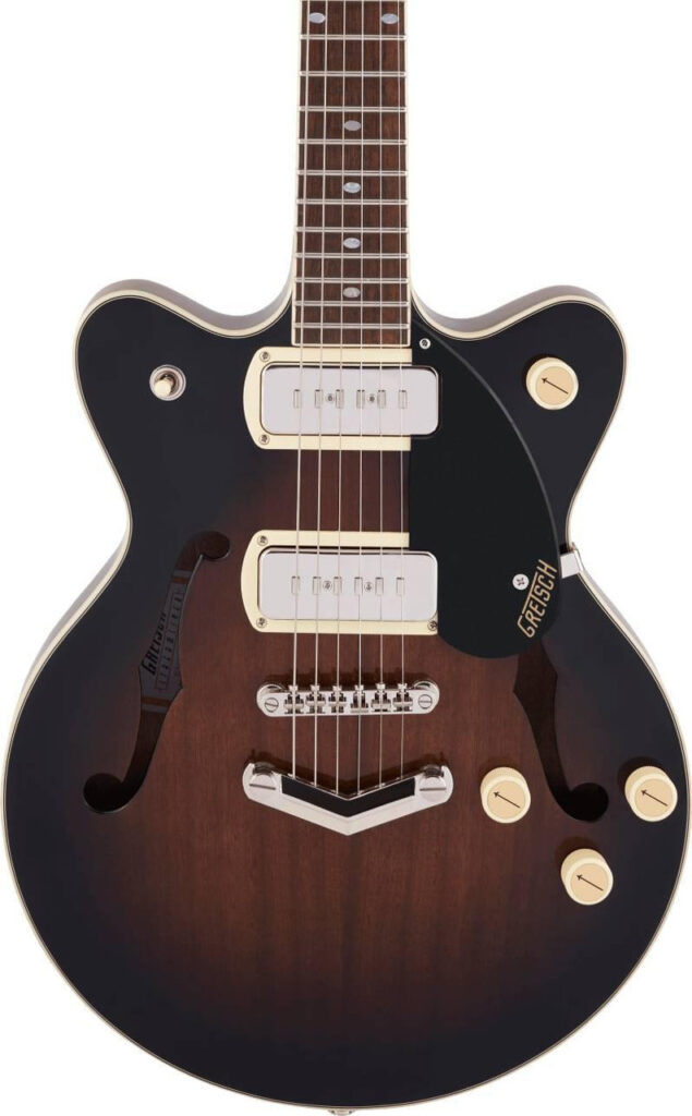 Gretsch Streamliner G2655 P90 Electro Acoustic Guitar in Brownstone