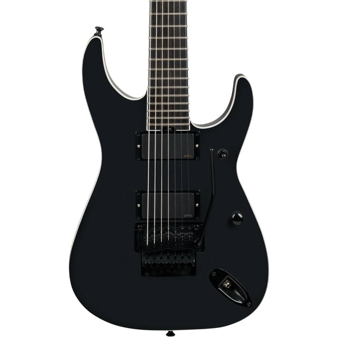 Jackson Pro Series Chris Rorland Signature Soloist SL7 7-String Electric Guitar in Satin Black - Image 1