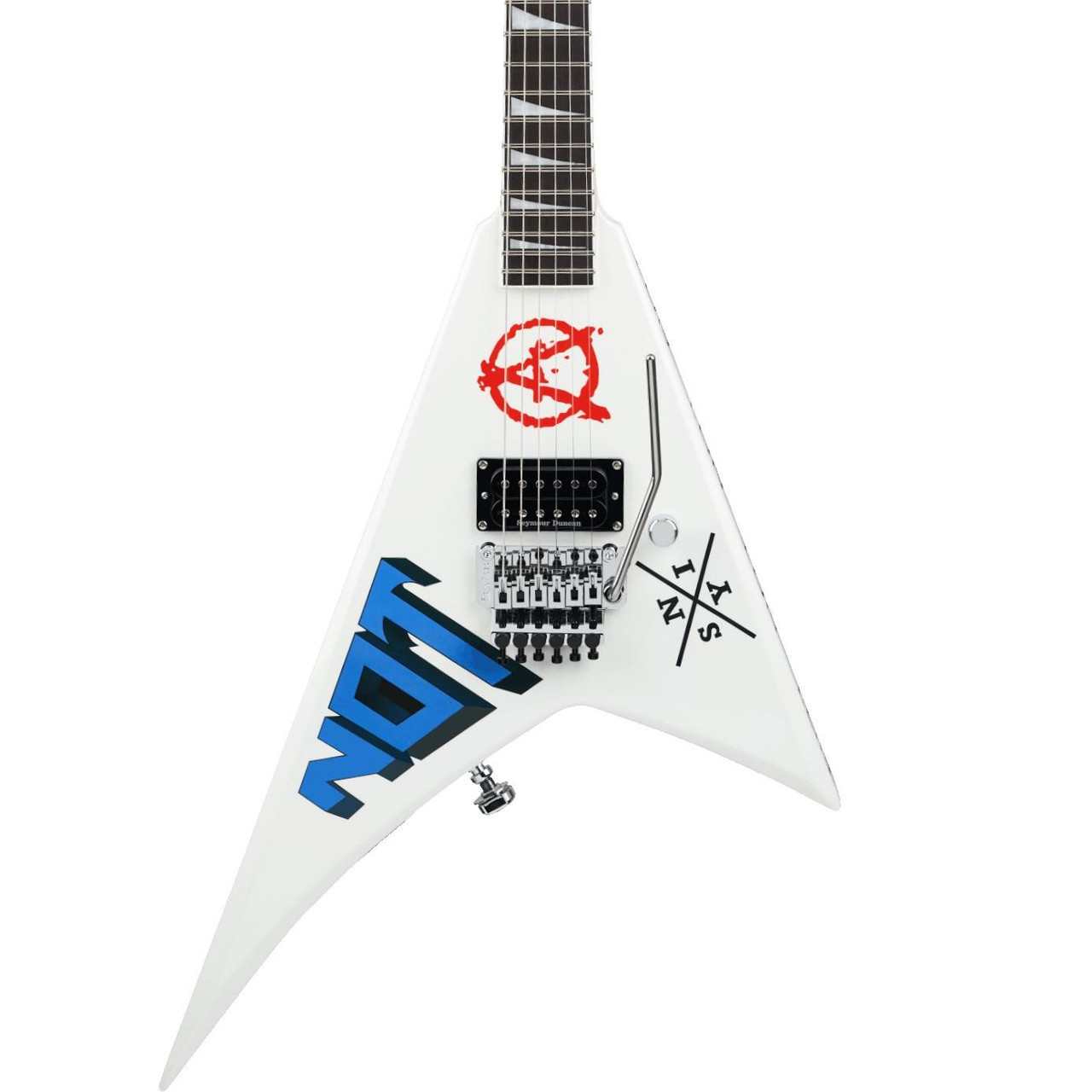Jackson Limited Edition Legend Series Scott Ian Signature RR22 NOT Rhoads Electric Guitar in Pearl White - Image 1